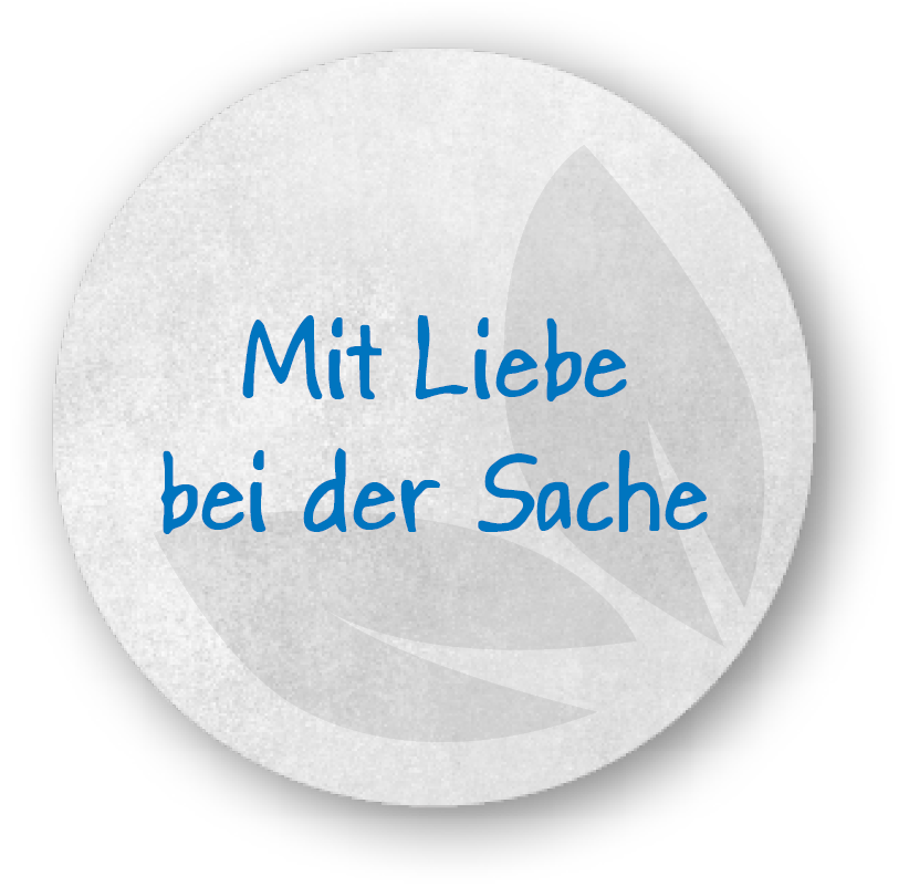 Mit Liebe bei der Sache